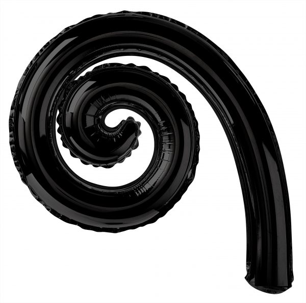 Kurly Spiral Black