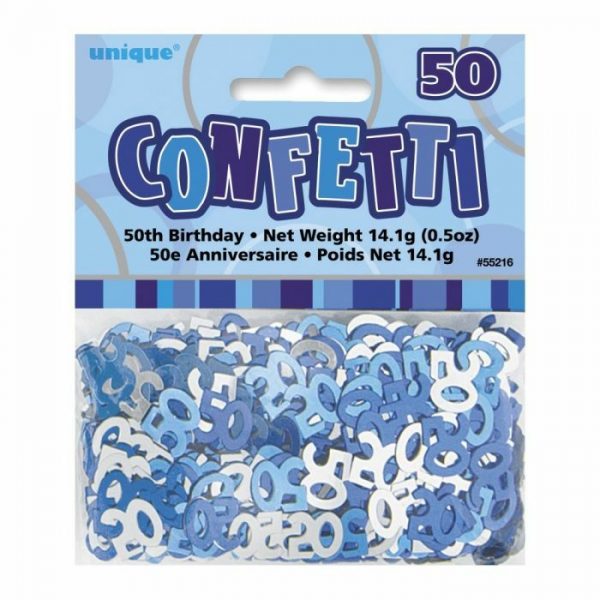 Confetti Blue 50
