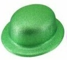 Bowler Hats Glitter Green