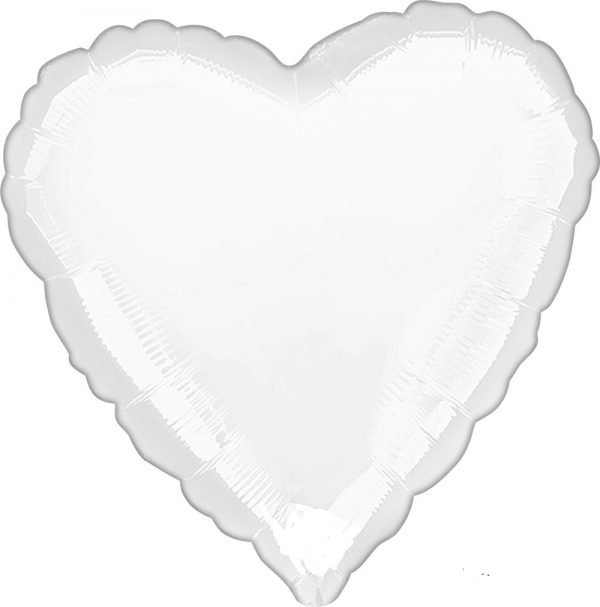 Heart Solid White
