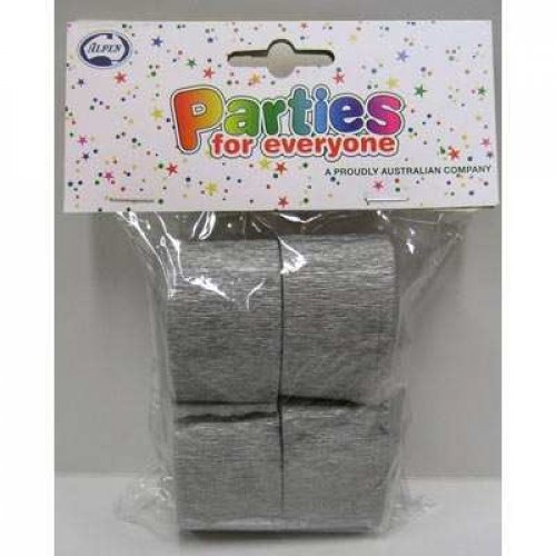 Streamers 4 pack Silver